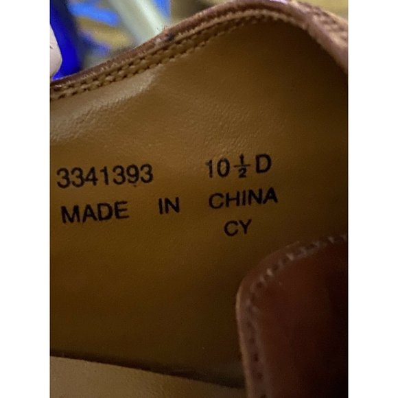 JONATHAN RICHARDS MEN'S BROWN GENUINE DOUBLE MONK STRAP DRESS SHOES SZ 10.5 D - Picture 9 of 9